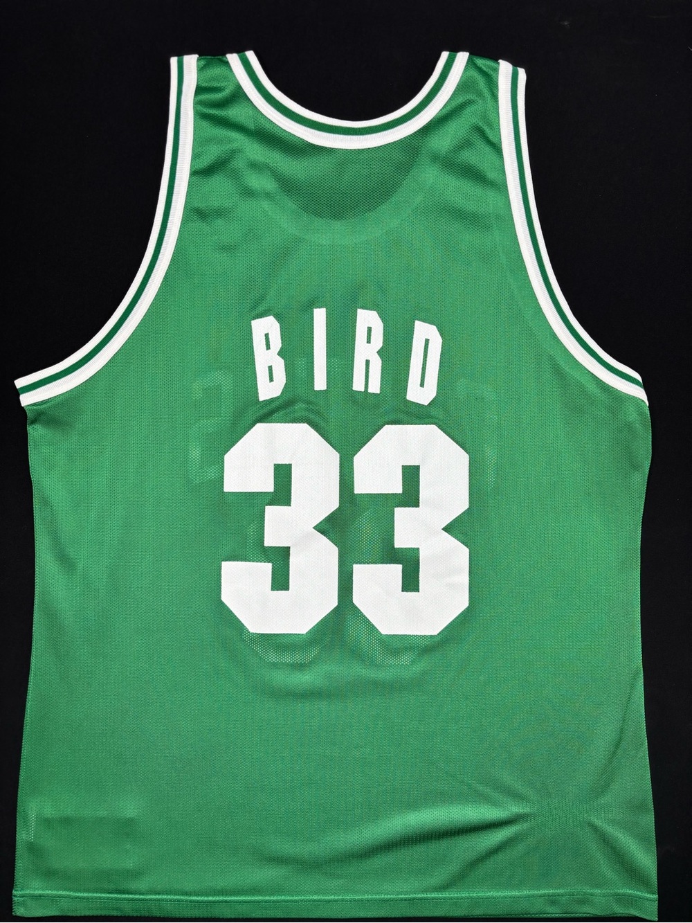 LARRY BIRD #33 BOSTON CELTICS Mens Sz 48 Champion Vintage NBA Basketball Jersey